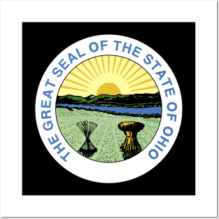 Seal of Ohio (1967-1996) Posters and Art